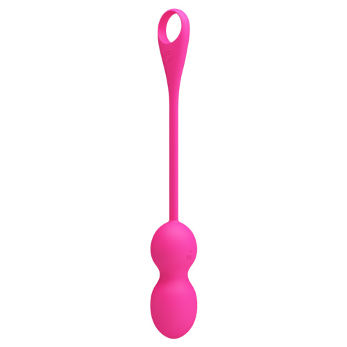 LyBaile Pretty Love Elvira Phone Control Vibro Balls Pink - Вагинальные шарики с вибрацией, 14.5х3.2 см (розовый)